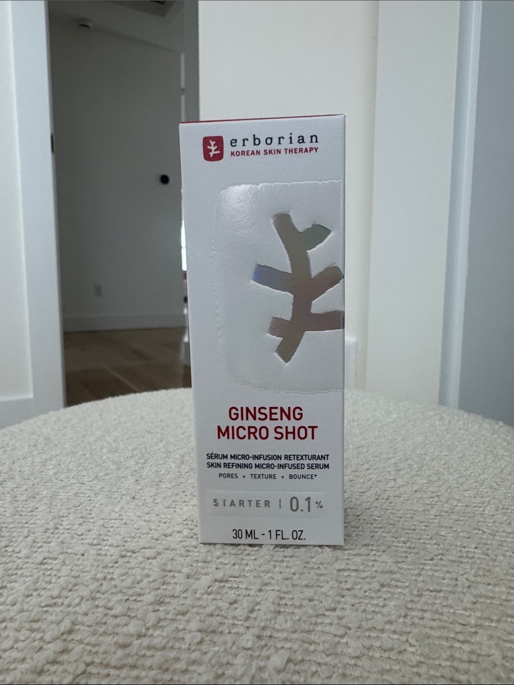Erborian Ginseng Micro Shot Starter 0.1% - NEW